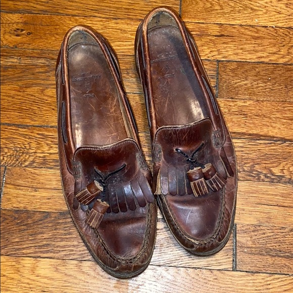 Polo Ralph Lauren Brown Leather Loafers 